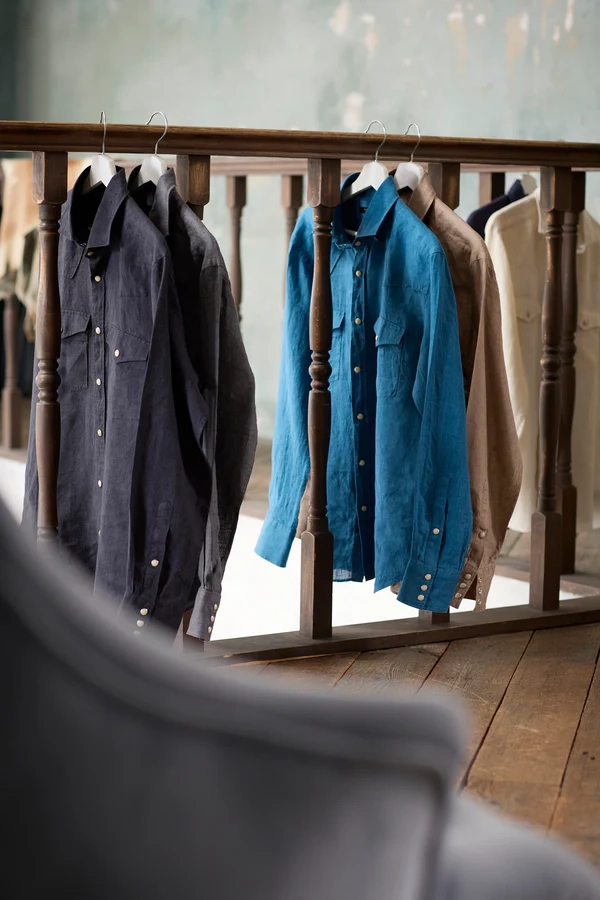 Lino Moderno Western Shirt